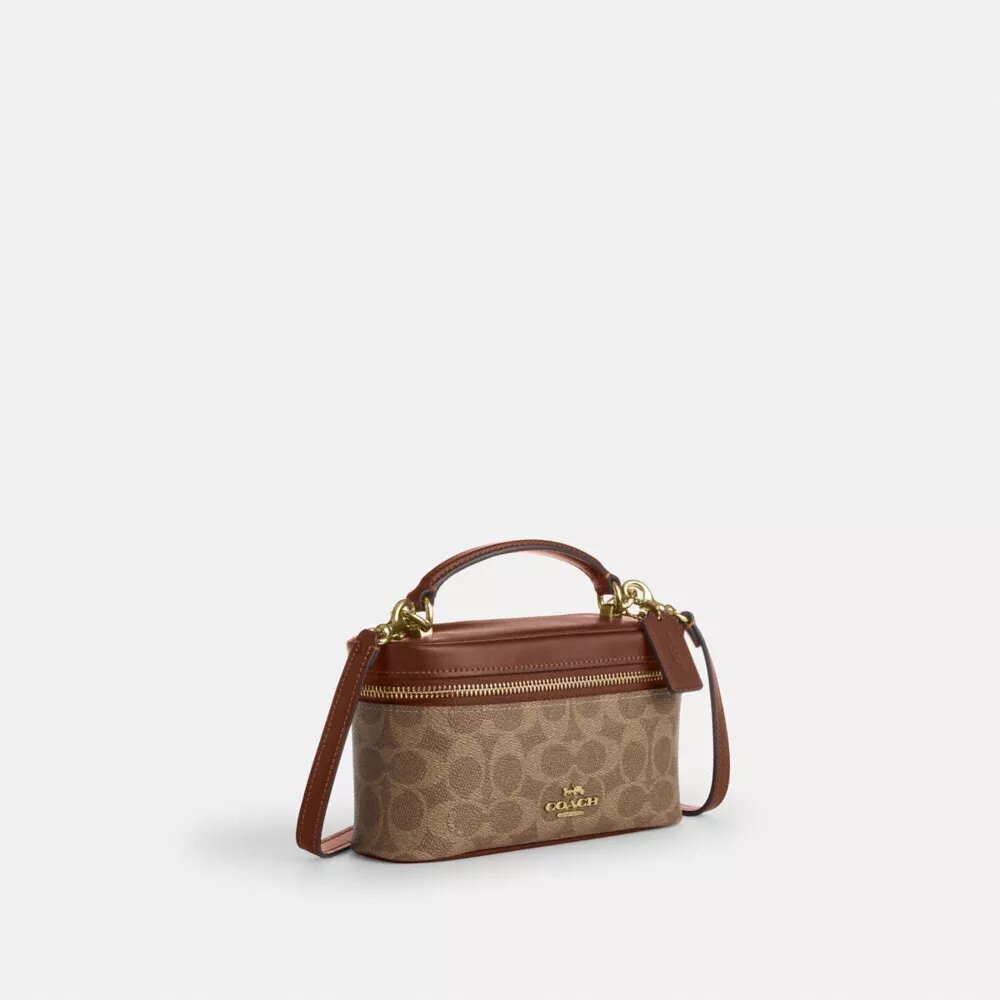 Rainer crossbody-väska 18 i Signature Canvas
