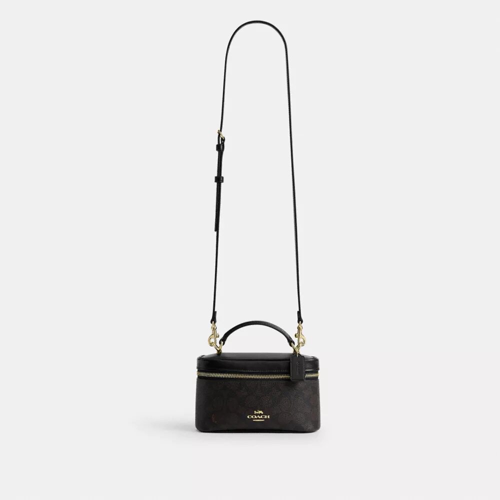 Rainer crossbody-väska 18 i Signature Canvas