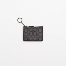 Restaurerat Mini Skinny ID-fodral i signaturtextiljacquard
