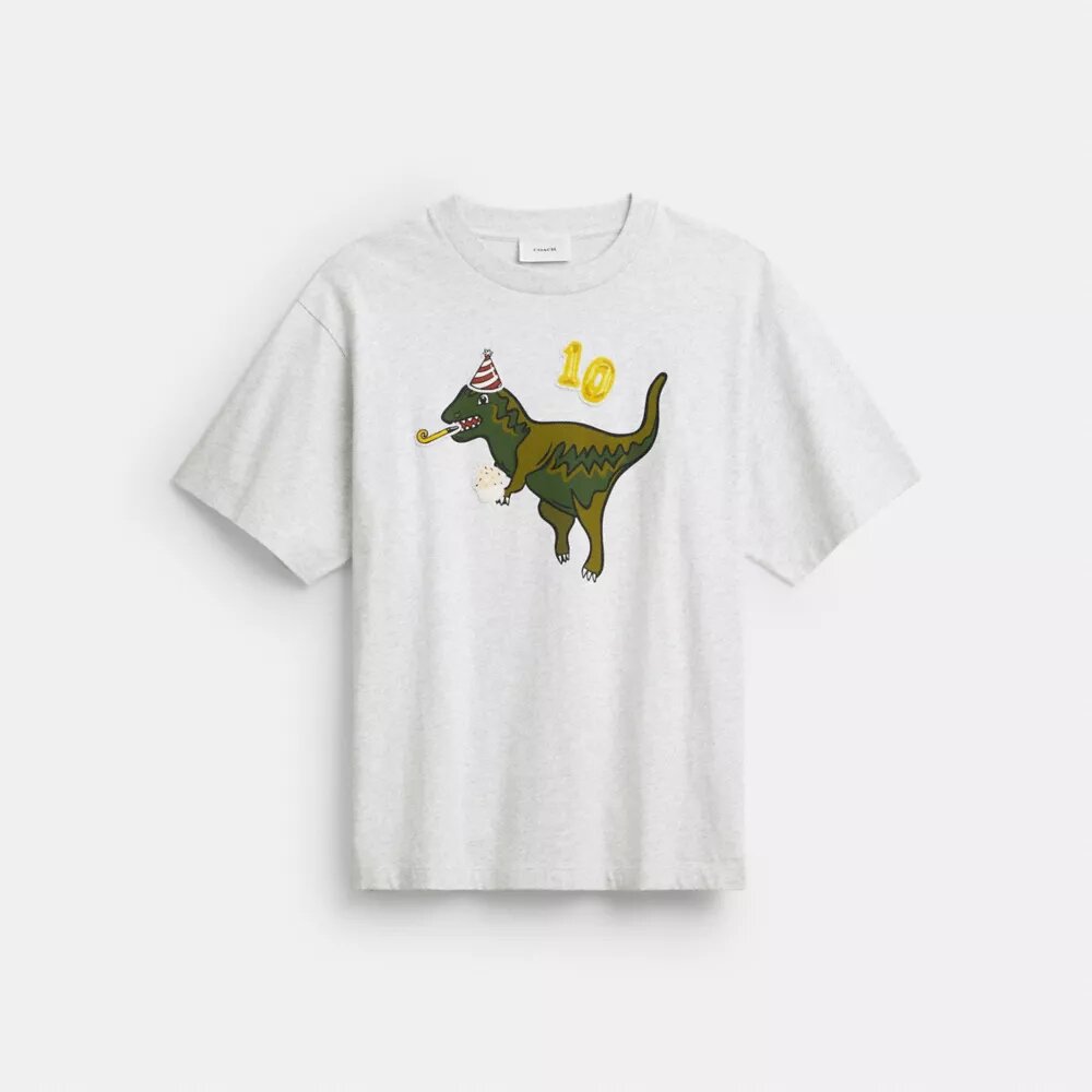 Rexy 10-årsdag – avslappnad T-shirt i ekologisk bomull