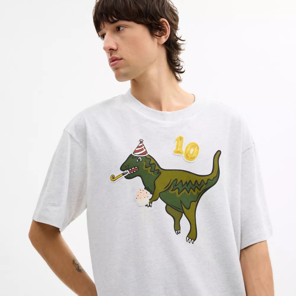 Rexy 10-årsdag – avslappnad T-shirt i ekologisk bomull