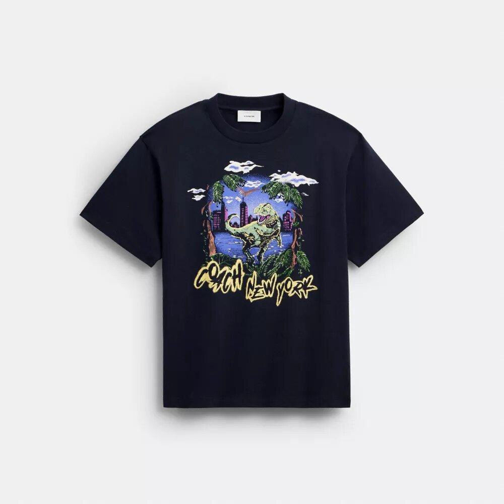Rexy 10-årsdag Jungle Relaxed T-shirt i ekologisk bomull
