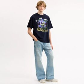 Rexy 10-årsdag Jungle Relaxed T-shirt i ekologisk bomull