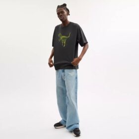 Rexy T-shirt med avslappnad passform i ekologisk bomull