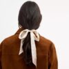 Signatur-silkescarf i smal modell