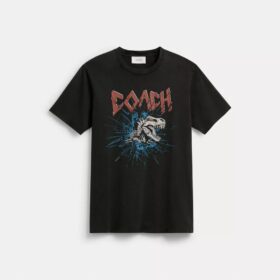 Signatur-T-shirt med Skeleton Rexy