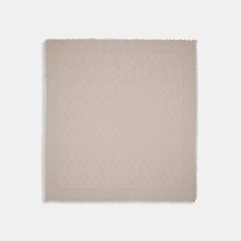 Signature fyrkantig scarf i överdimensionerat format