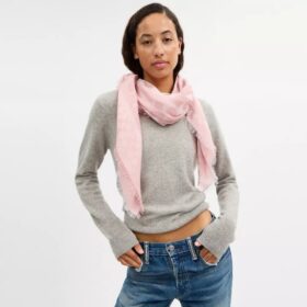 Signature fyrkantig scarf i överdimensionerat format