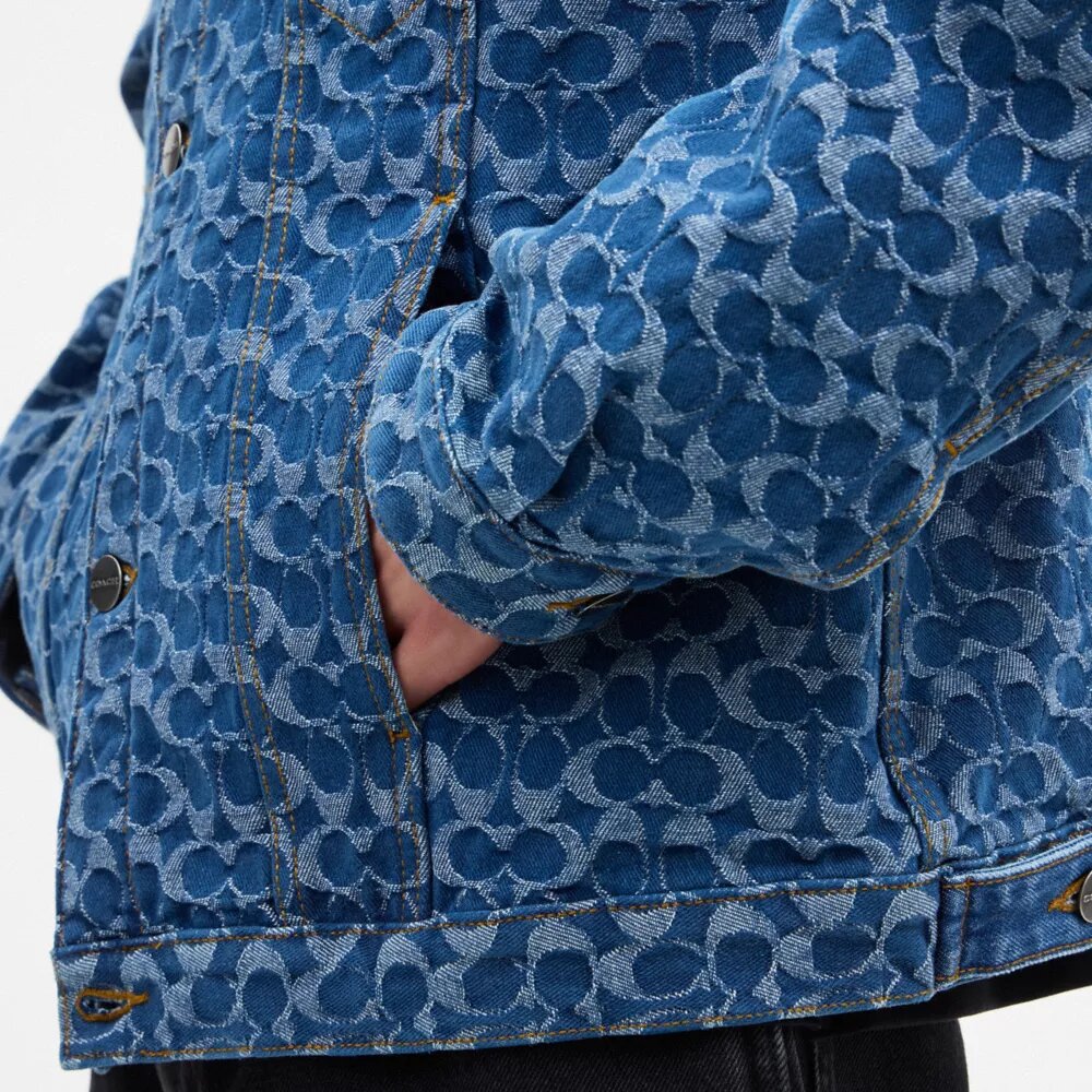 Signature Trucker-jackor i ekologisk bomull