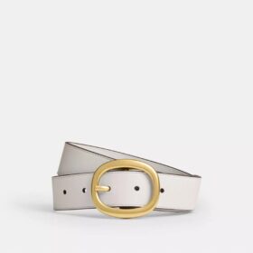 Skärp med ovalt spänne, 32 mm