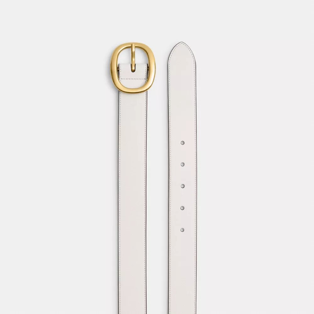 Skärp med ovalt spänne, 32 mm