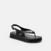 Skulpterad C-platåsandal