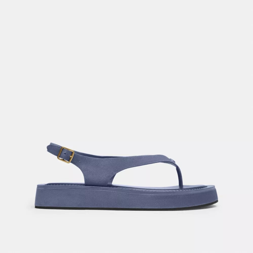 Skulpterad C-platåsandal