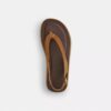 Skulpterad C-platåsandal