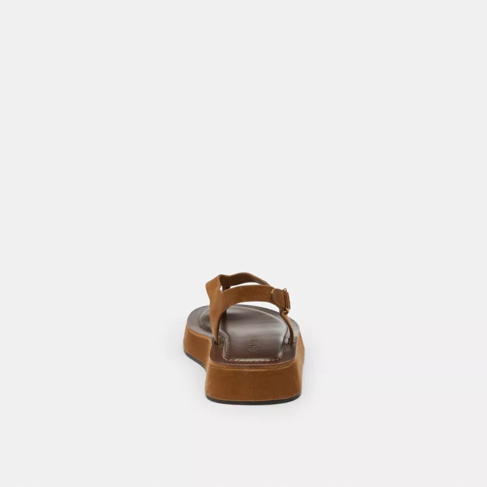 Skulpterad C-platåsandal