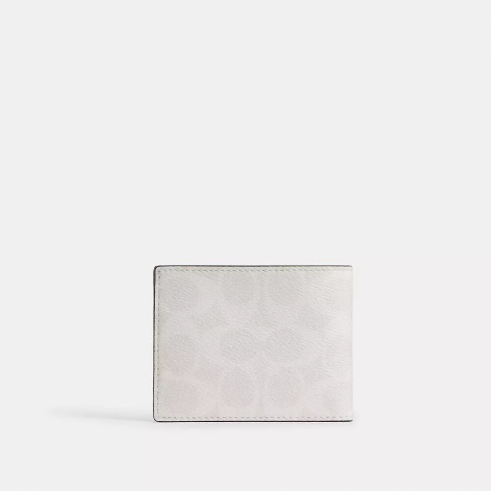 Smal plånbok i Signature Canvas