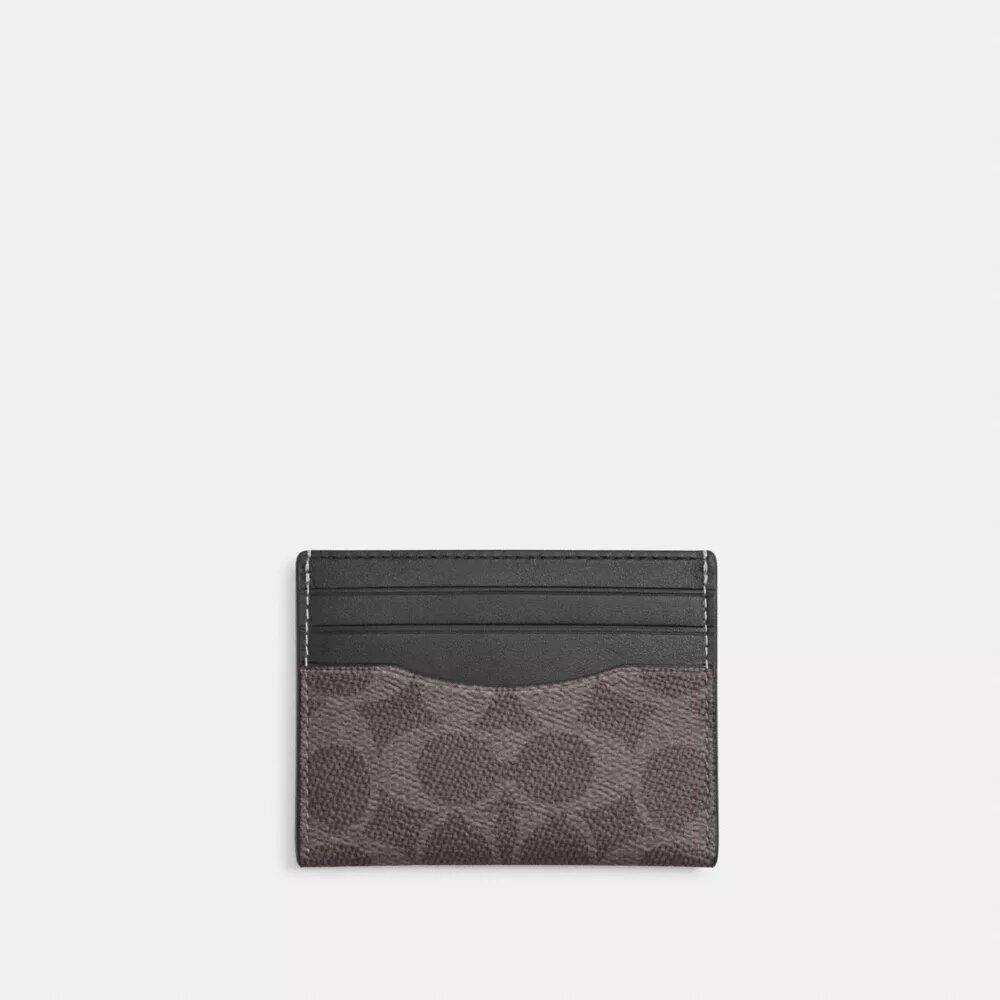 Smalt ID-kortfodral i Signature Canvas