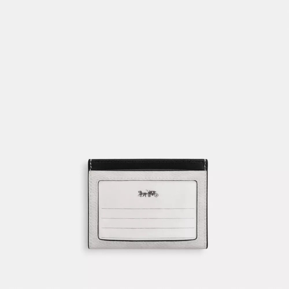 Smalt ID-kortfodral i Signature Canvas