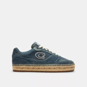 Soho Espadrille-sneaker i sliten denim