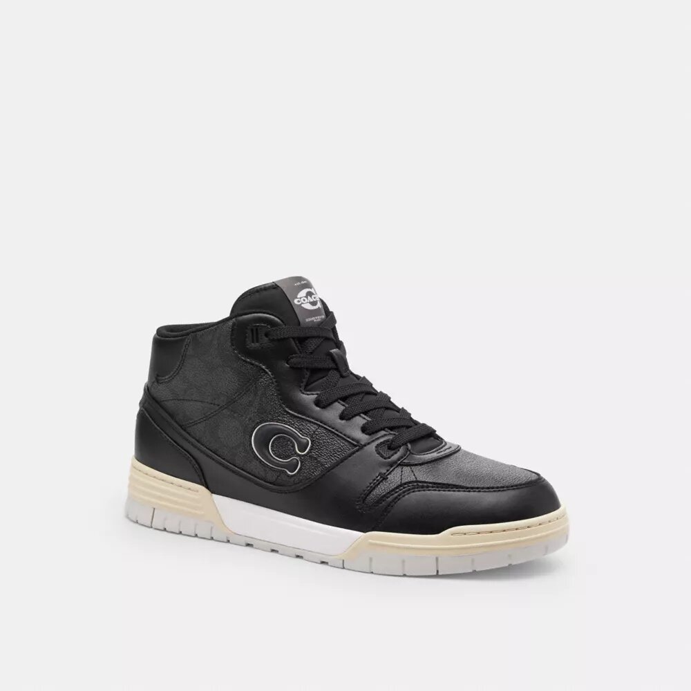 Soho Mid Top-sneaker i Signature Canvas