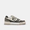 Soho-sneakers i blandat signaturmaterial