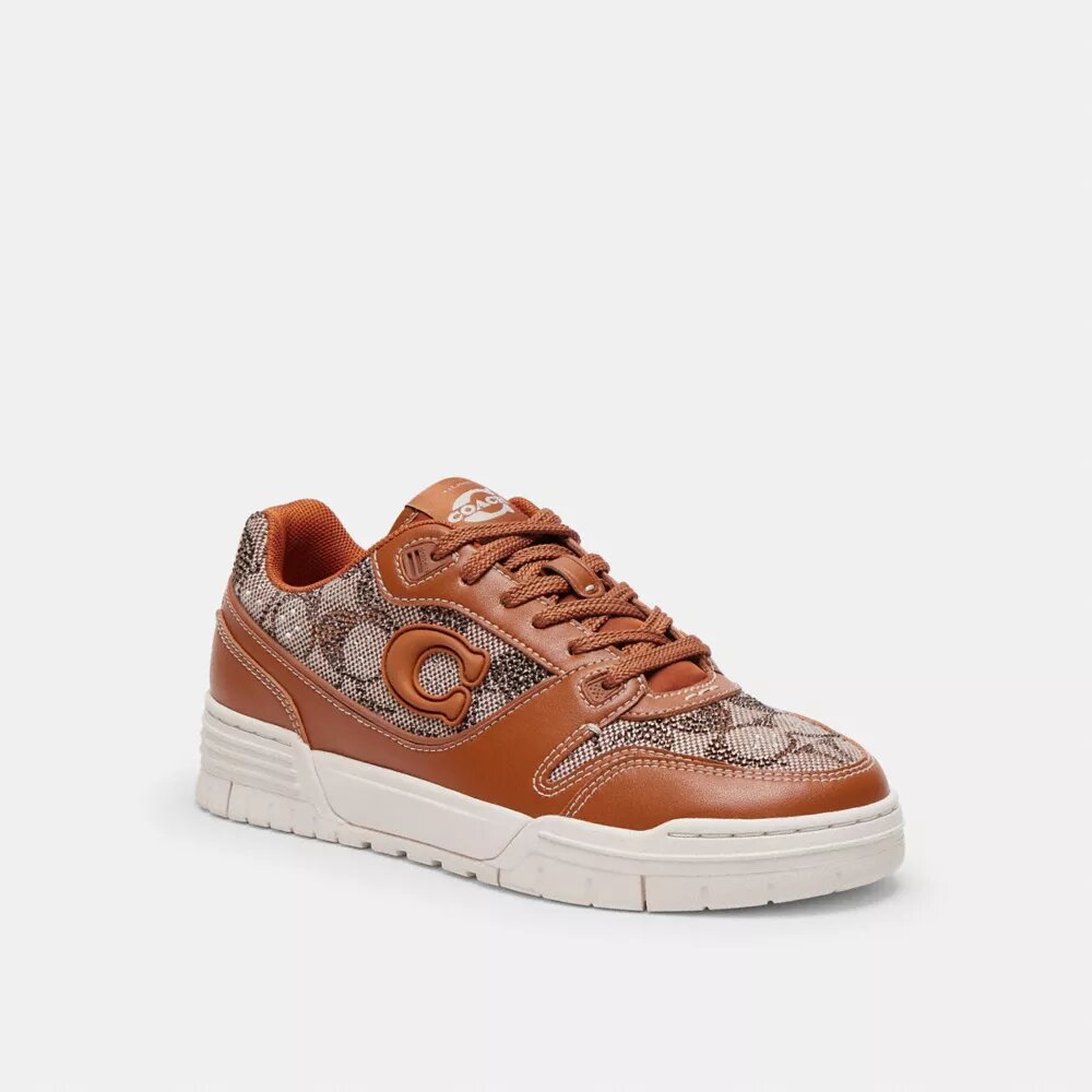 Soho-sneakers i Crystal Signature-jacquard