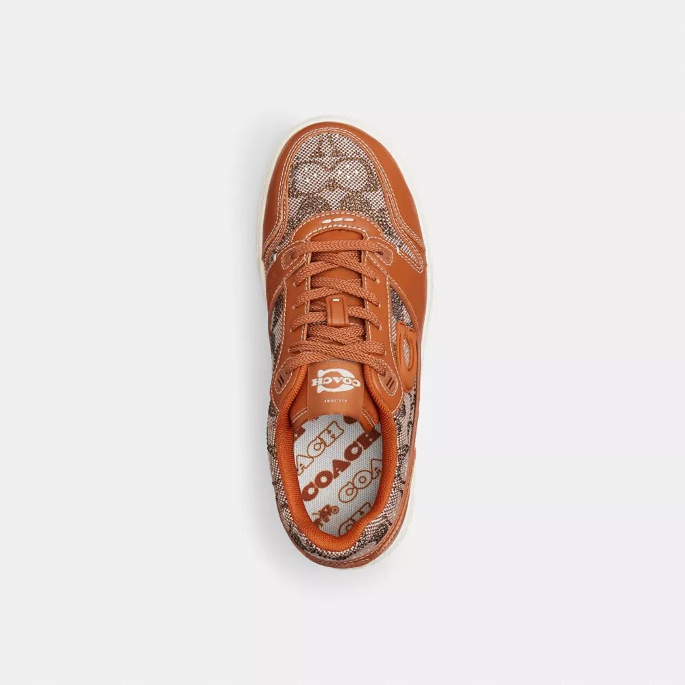 Soho-sneakers i Crystal Signature-jacquard