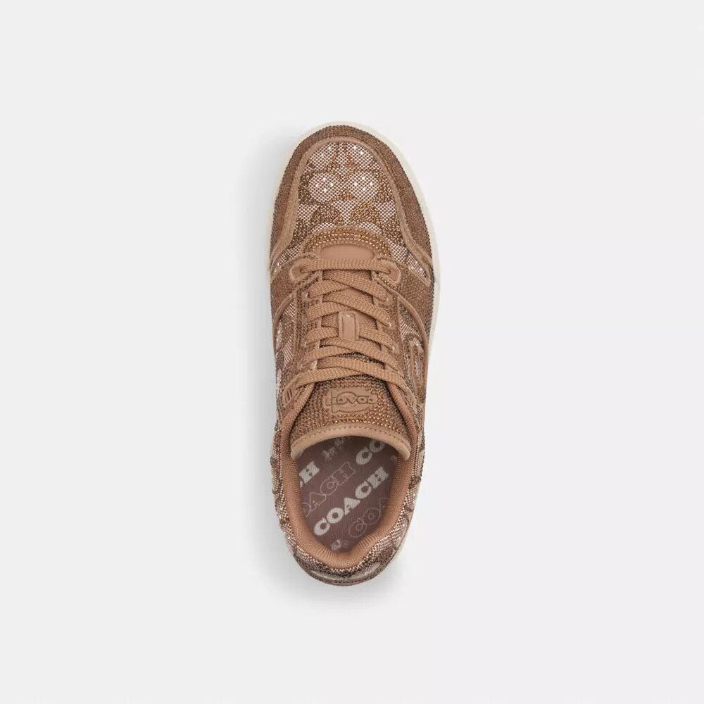Soho-sneakers i Crystal Signature-jacquard