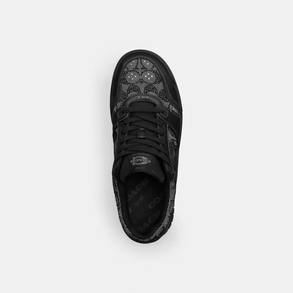 Soho-sneakers i Crystal Signature-jacquard