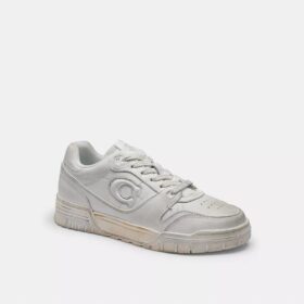 Soho-sneakers i slitet läder