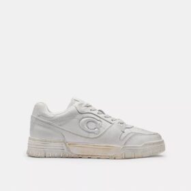 Soho-sneakers i slitet läder