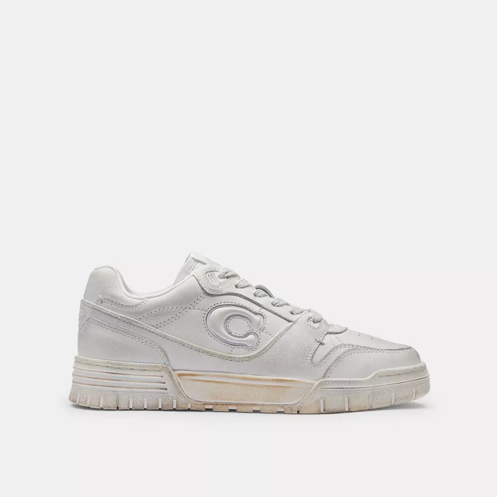 Soho-sneakers i slitet läder