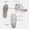 Soho-sneakers i slitet läder