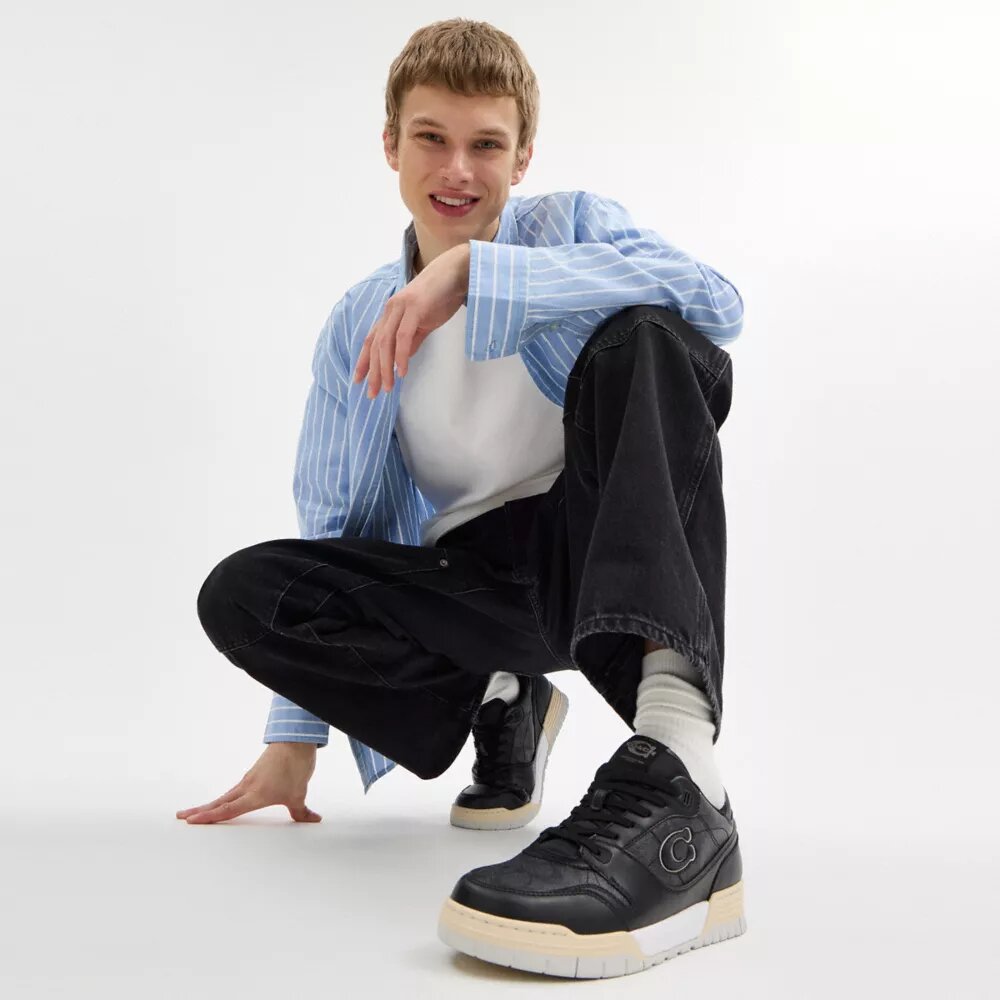 Soho-sneakers med Signature Canvas