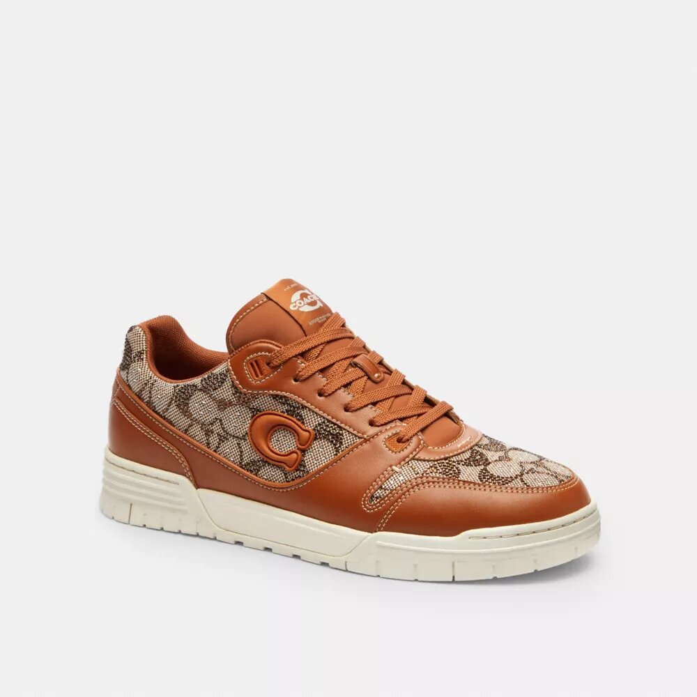 Soho-sneakers med signaturjacquard med kristaller