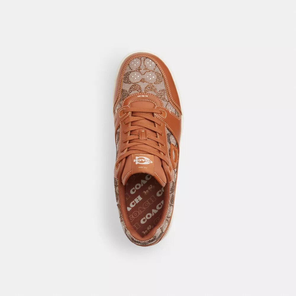 Soho-sneakers med signaturjacquard med kristaller