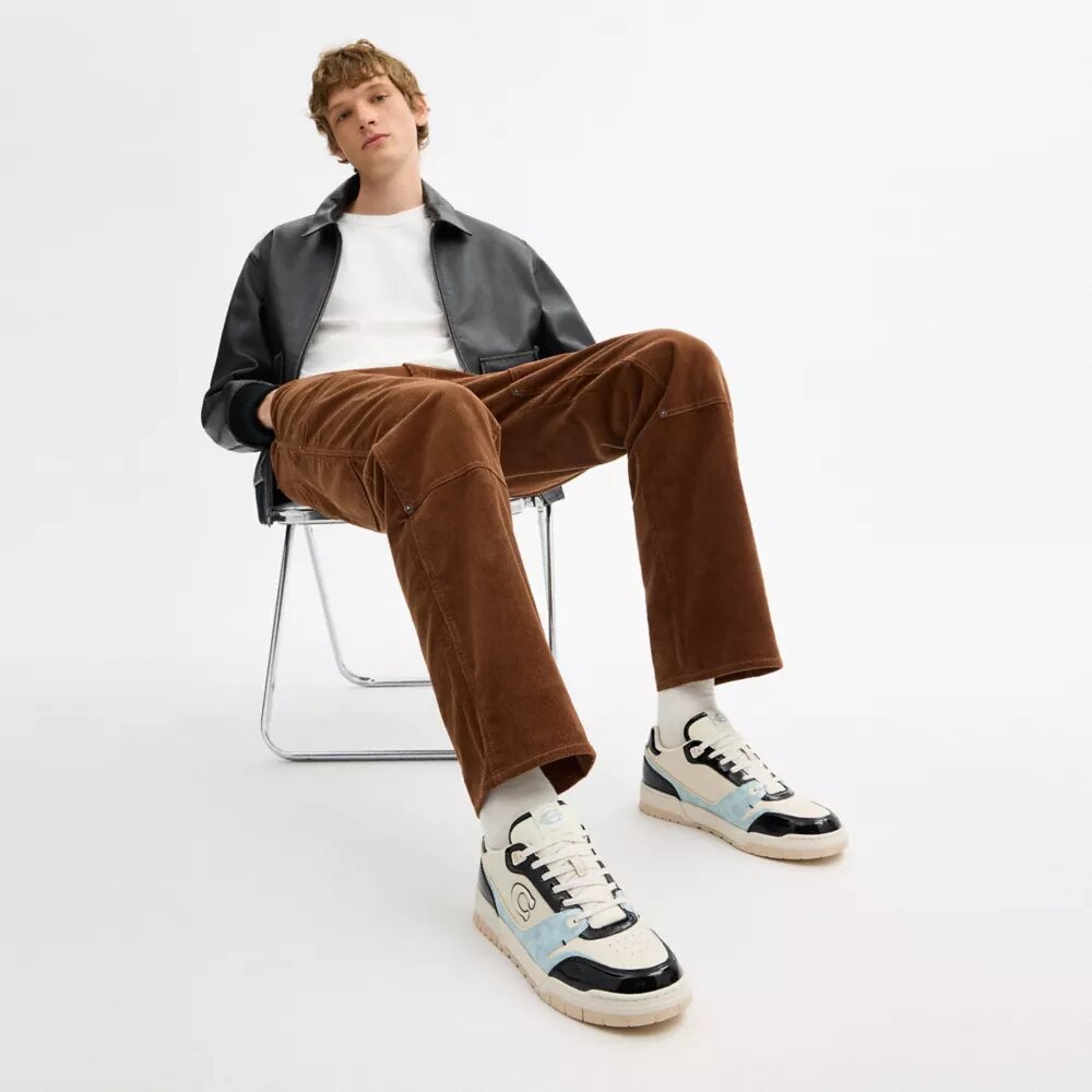 Soho-sneakers med signaturlack