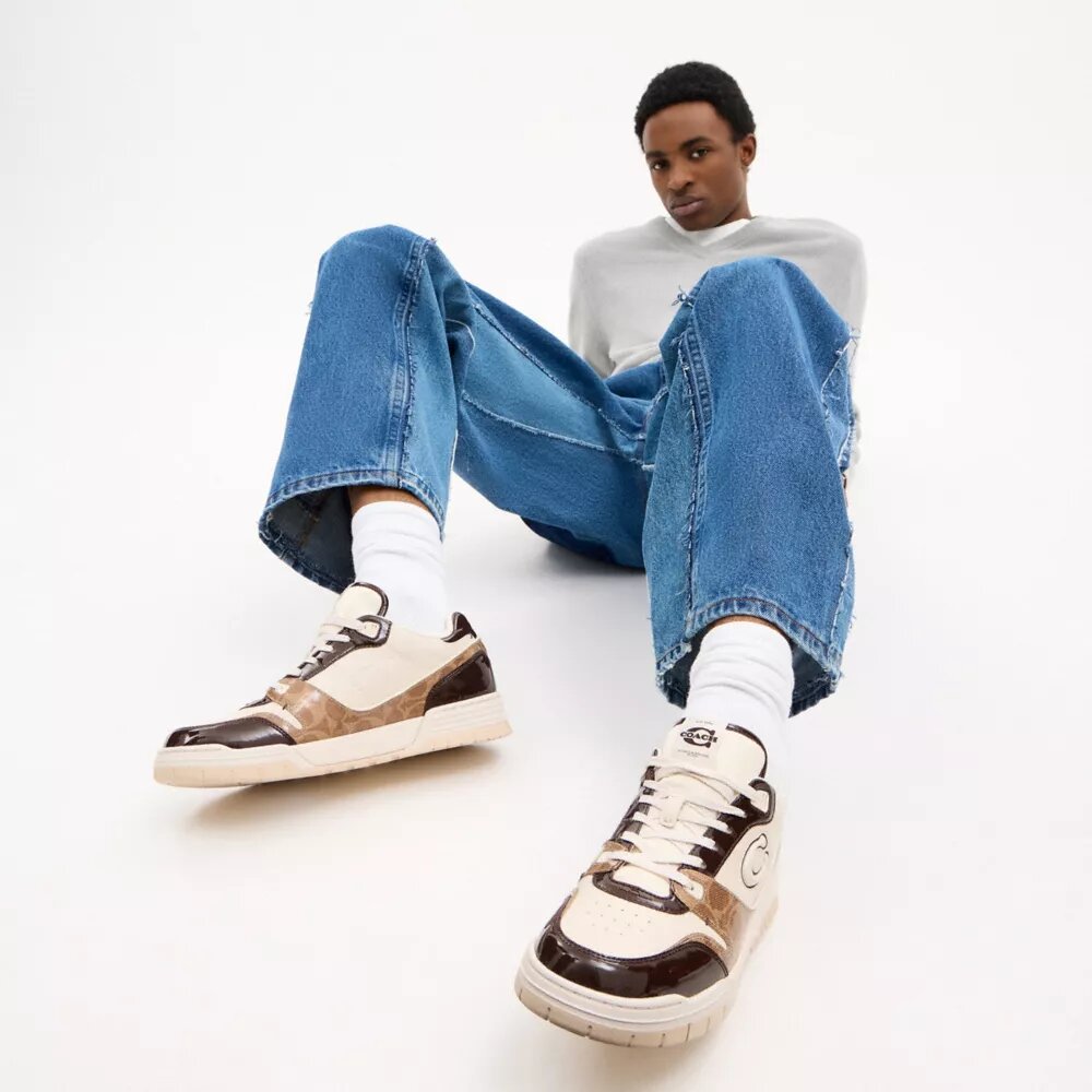 Soho-sneakers med signaturlack