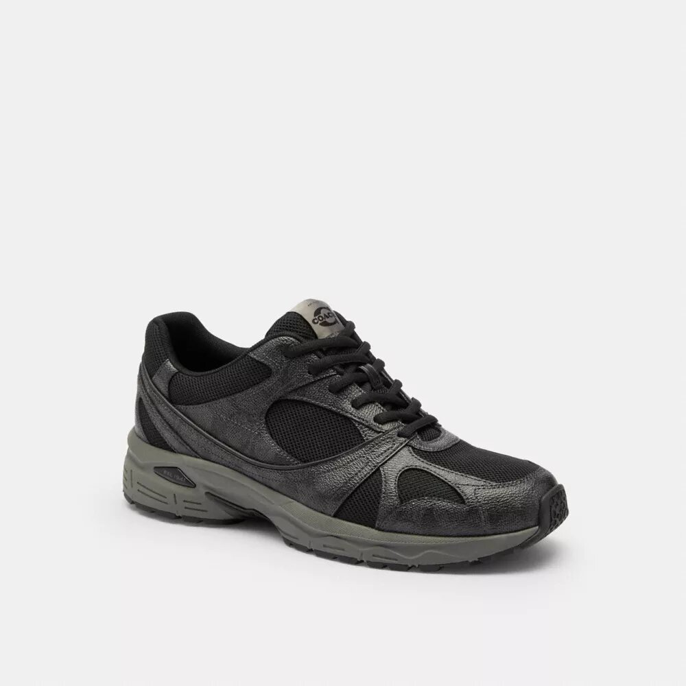 Sportsneakers i Signature Canvas