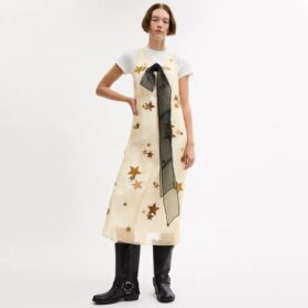Stjärnklänning i organza