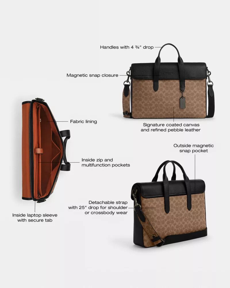 Sullivan Portfolio Brief i Signature Canvas