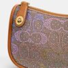 Swinger-väskor 20 med kedja i Crystal Signature-jacquard