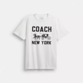 T-shirt med Horse and Carriage