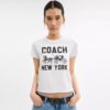 T-shirt med Horse and Carriage i ekologisk bomull