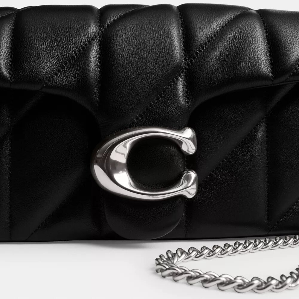 Tabby Chain Crossbody Bag 19 med quiltning
