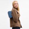 Teri Mini-axelremsväskor i signaturdenim