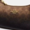 Teri Mini-crossbodyväska i Ombre Signature Canvas
