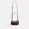 Teri Mini-crossbodyväska i Ombre Signature Canvas