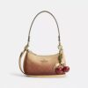 Teri Mini-crossbodyväska i Ombre Signature Canvas