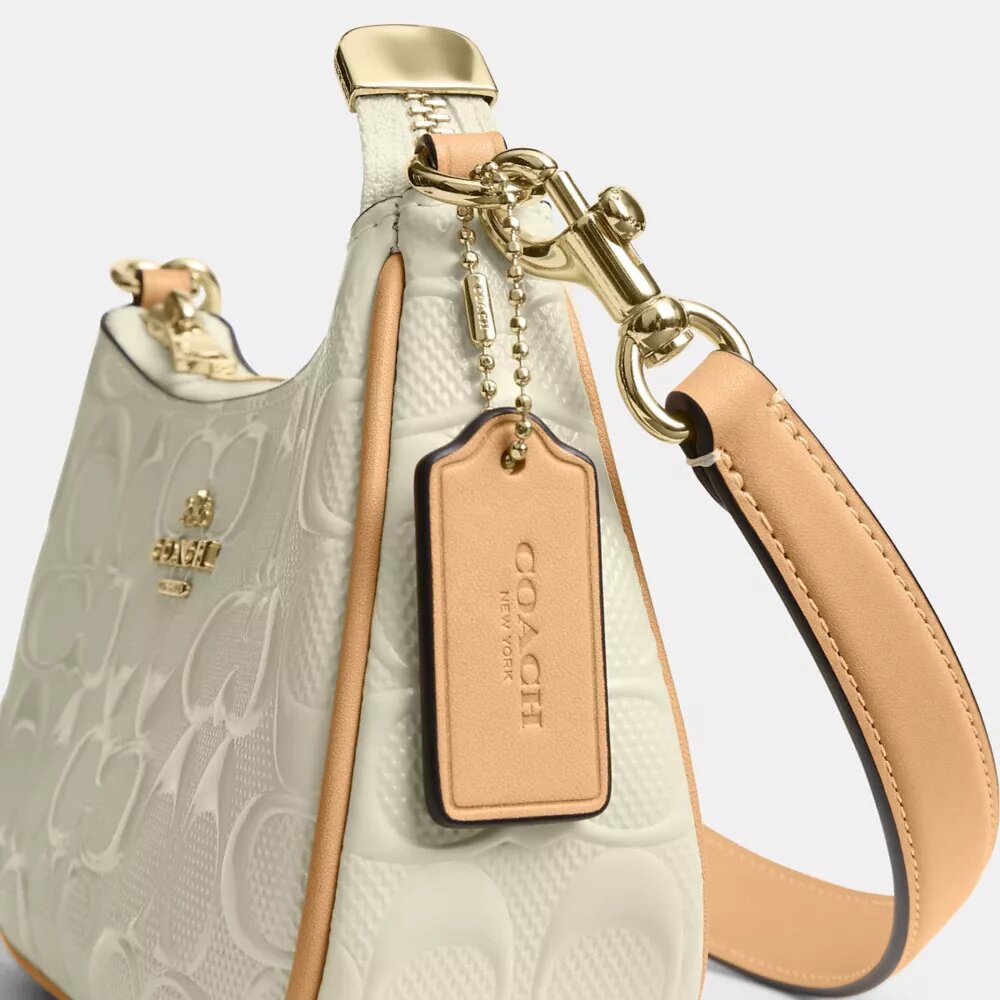 Teri Mini-crossbodyväska i signaturläder